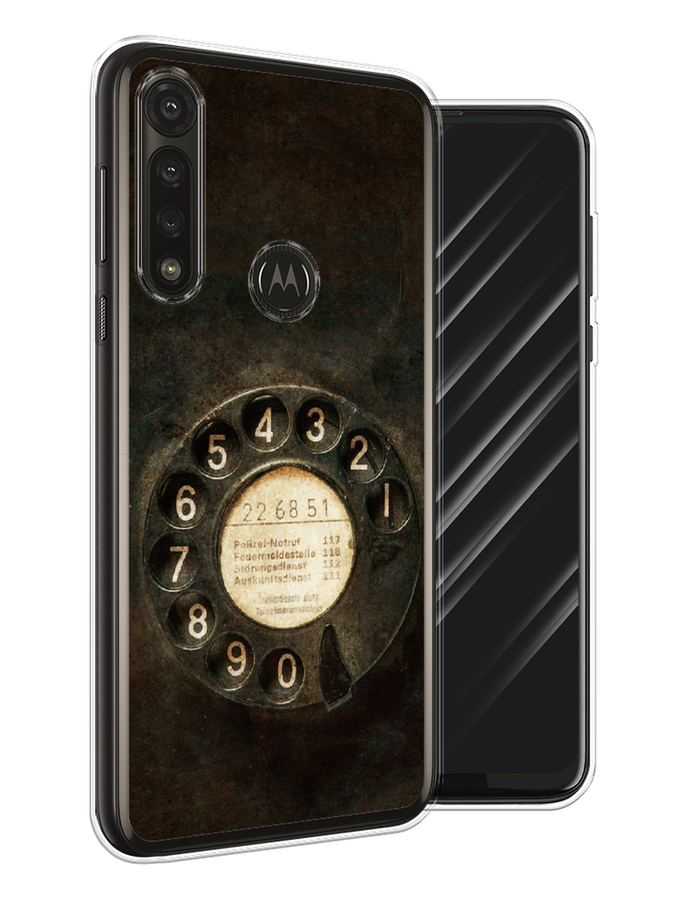 

Чехол Awog на Motorola Moto G Power 2020 "Старинный телефон", Разноцветный, 242650-5