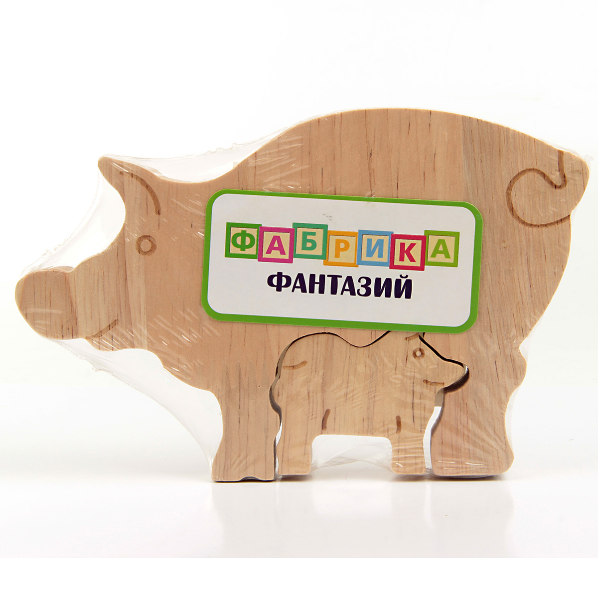 

Деревянная игрушка Чей малыш