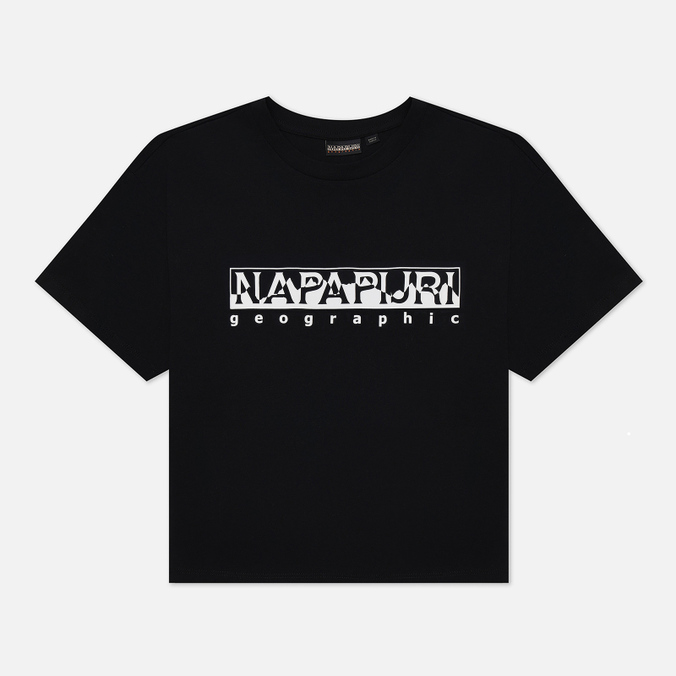 

Женская футболка Napapijri S-Rope Crop чёрный, Размер S, Черный, S-Rope Crop