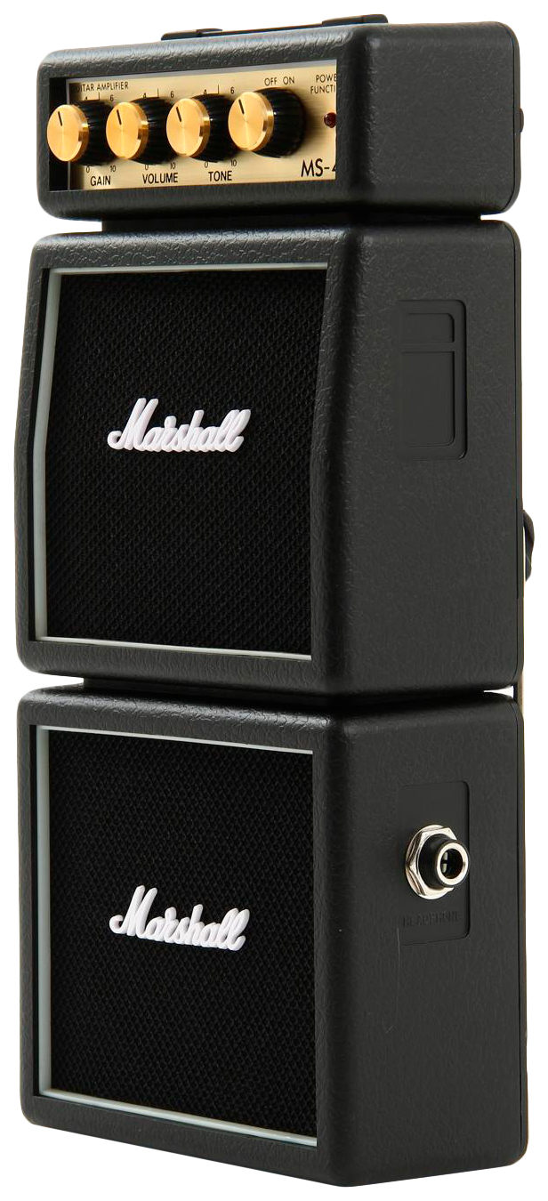 

Комбоусилитель Marshall MS-4 MICRO STACK транзисторный, MS-4 MICRO STACK