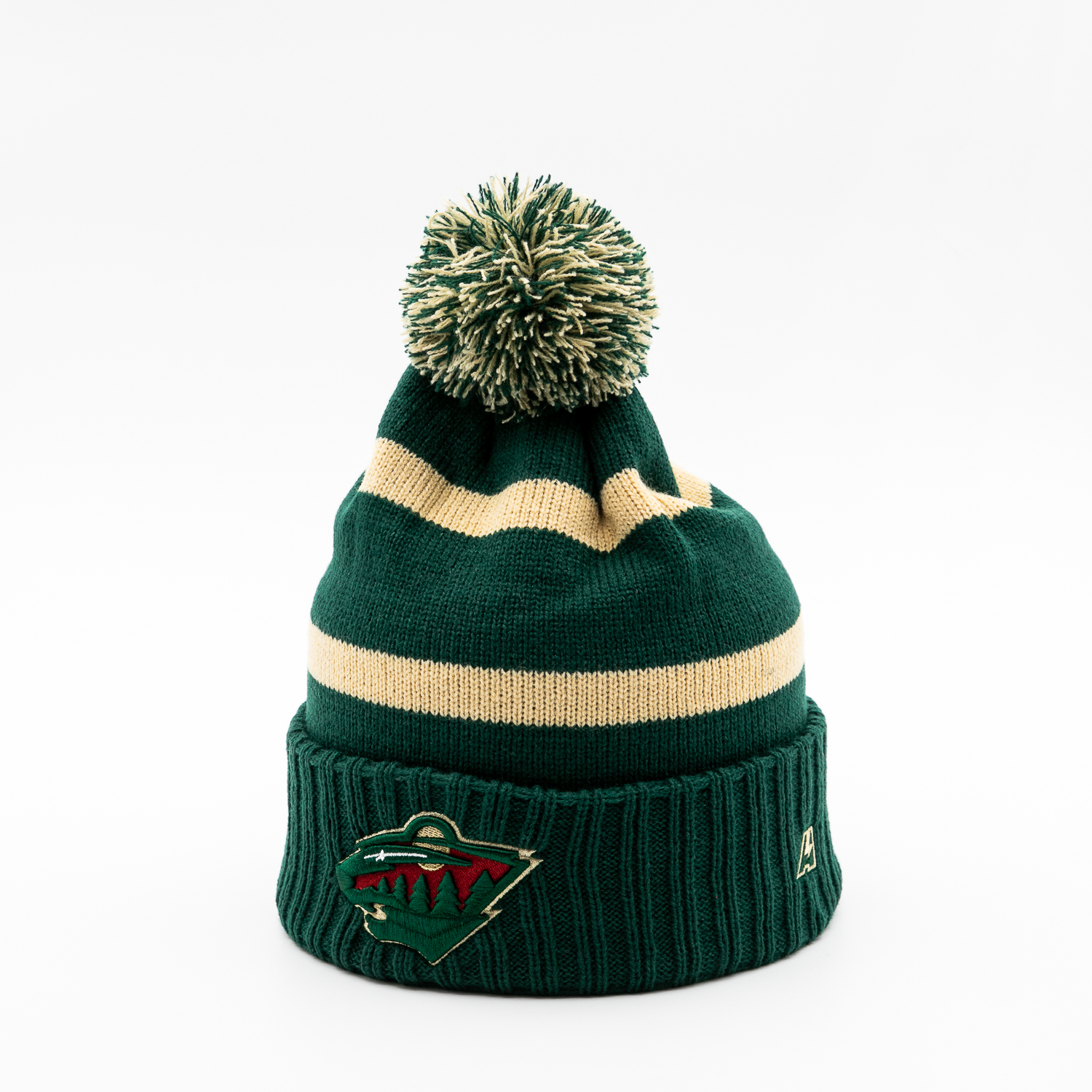 

Шапка унисекс Atributika&Club Minnesota Wild 59362 зеленая, р.55-58, Зеленый, Minnesota Wild 59362