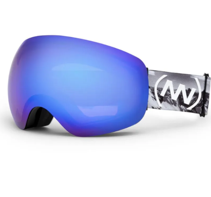 

Маска горнолыжная NANDN NG7 MIRROR RED/WHITE, NG7