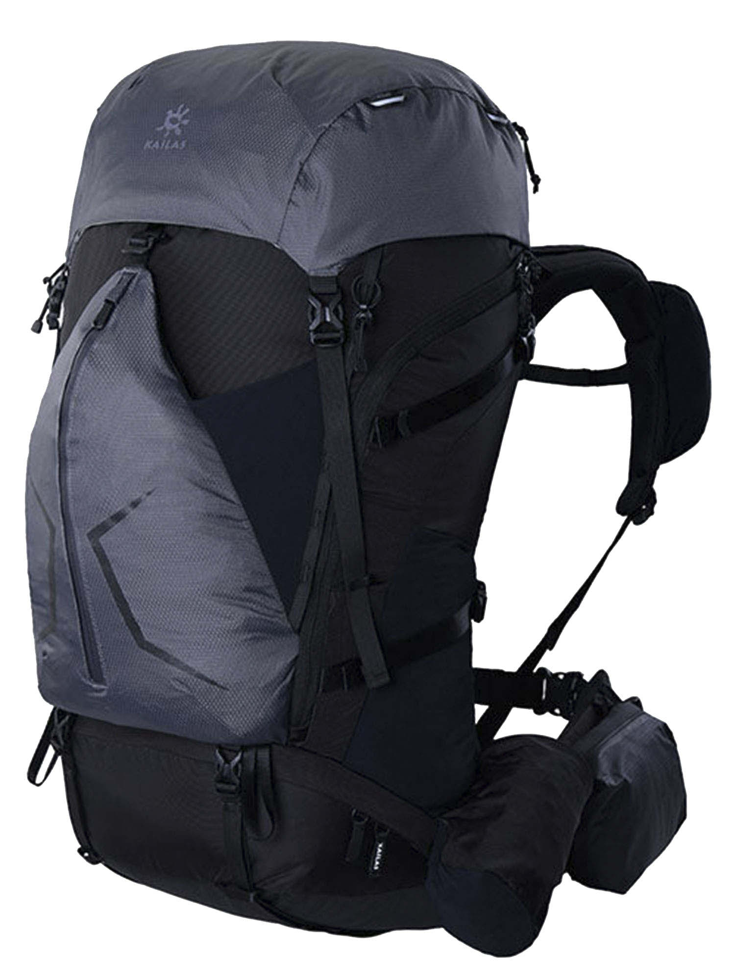 Рюкзак Kailas Ridge Iii Lightweight Trekking Backpack 65+5L M Silent Black (Б/Р) 2024