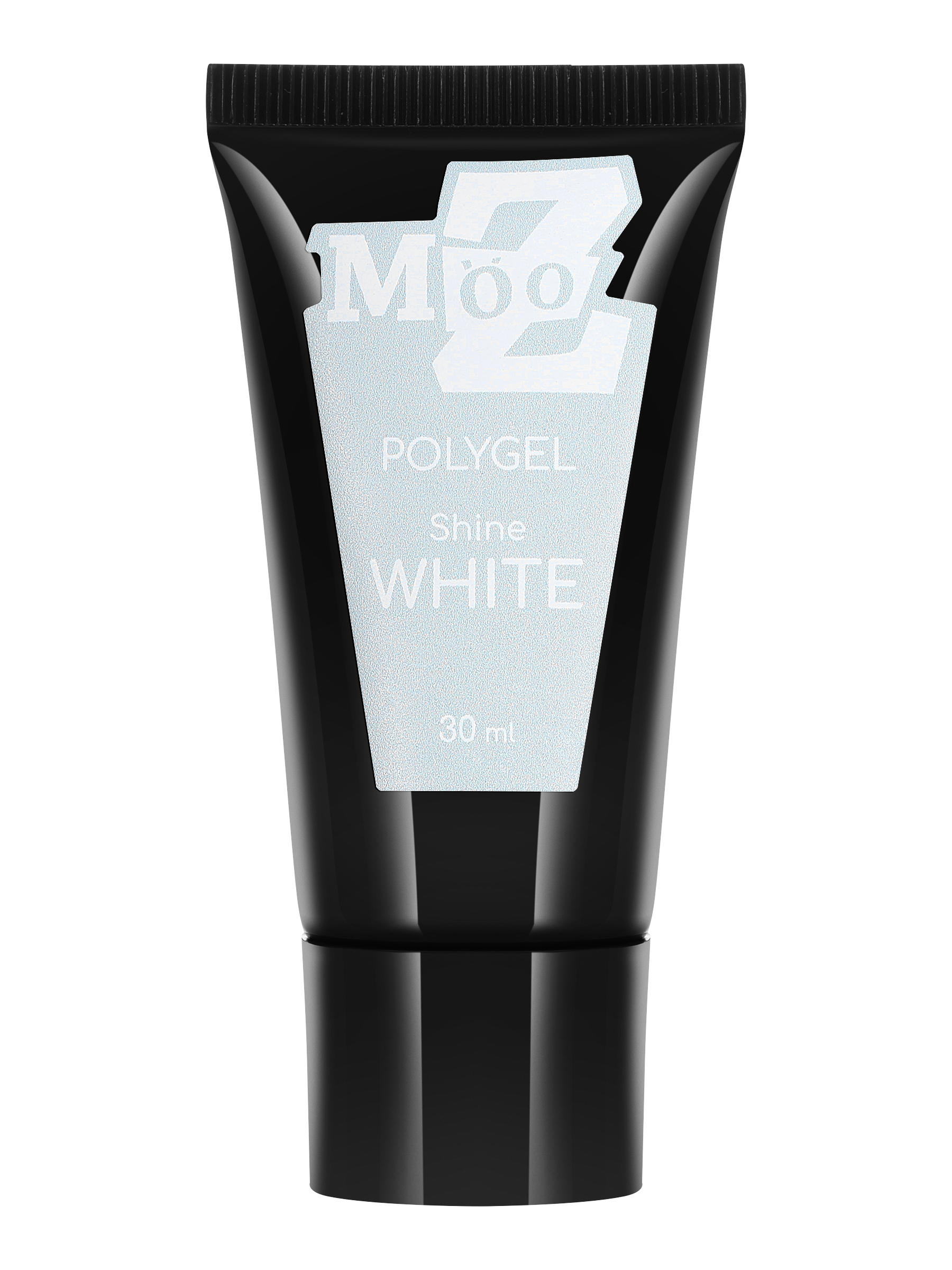 

Гель для ногтей MOOZ Shine White наращивание полигель моделирующий твердый 30 мл
