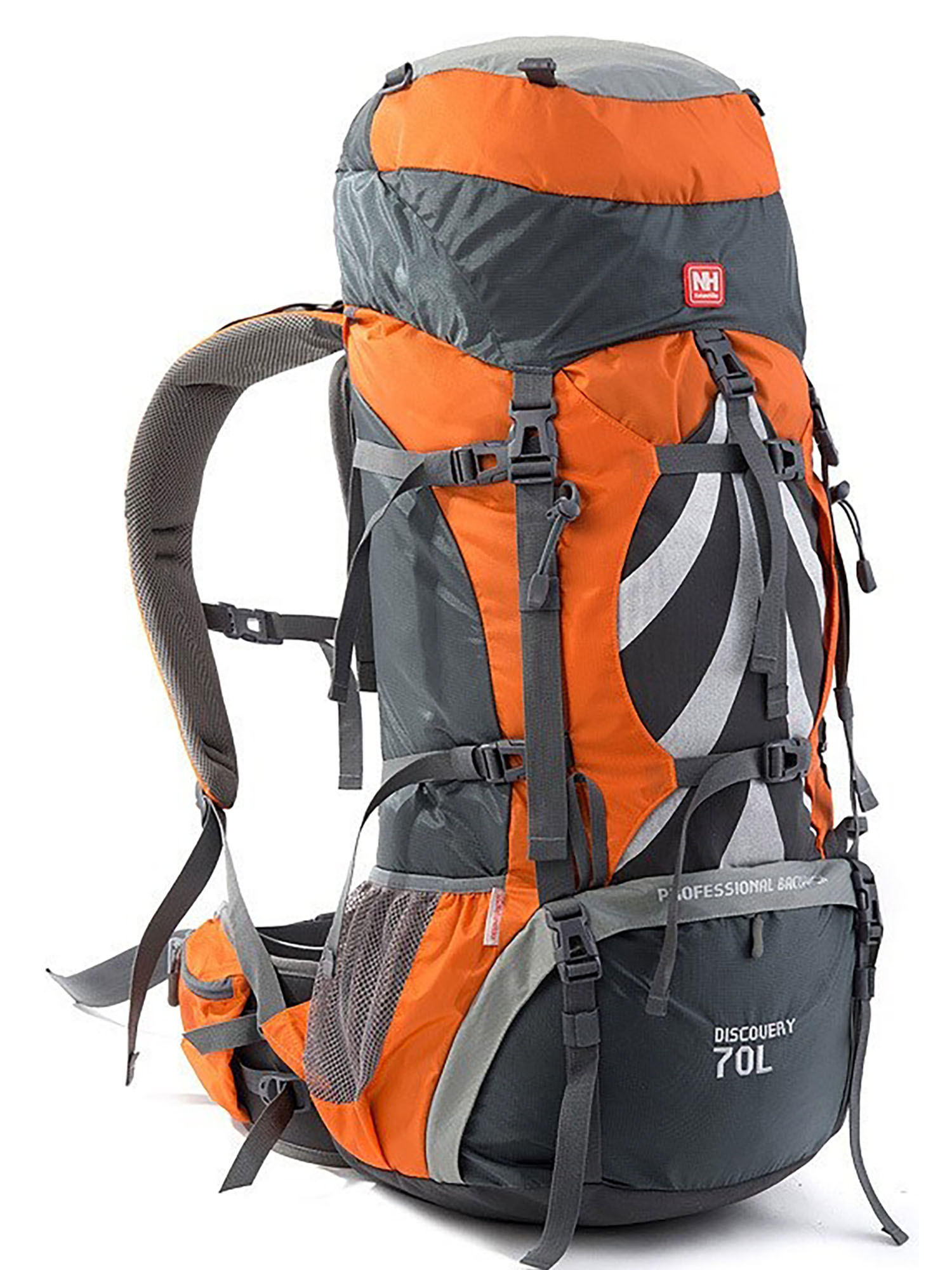 

Рюкзак Naturehike Discovery 70 L Bright Orange (Б/Р) 2024, Оранжевый, Discovery
