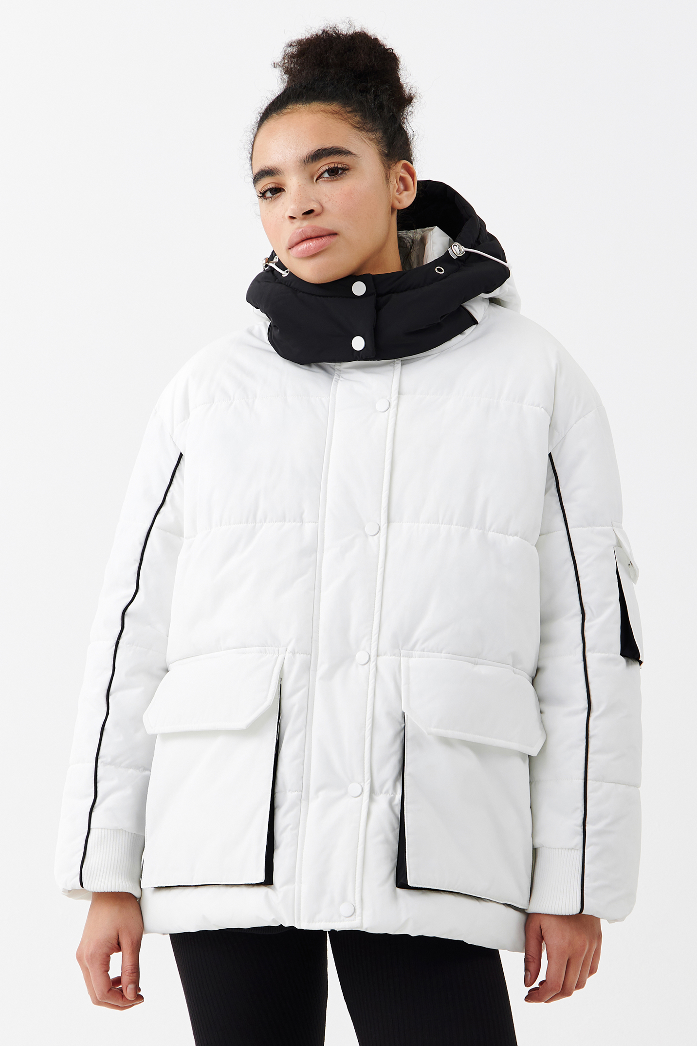 

Куртка женская Befree 2141068108-1 белая XS, 2141068108-1