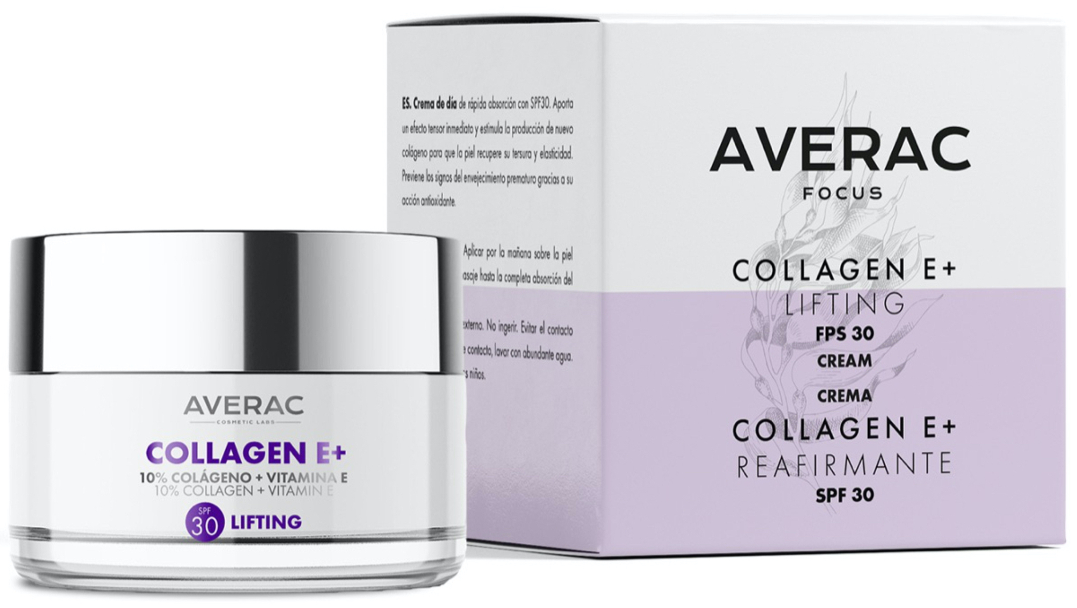 

Крем лифтинг для лица AVERAC Focus с коллагеном и витамином Е+ SPF30, 50 мл
