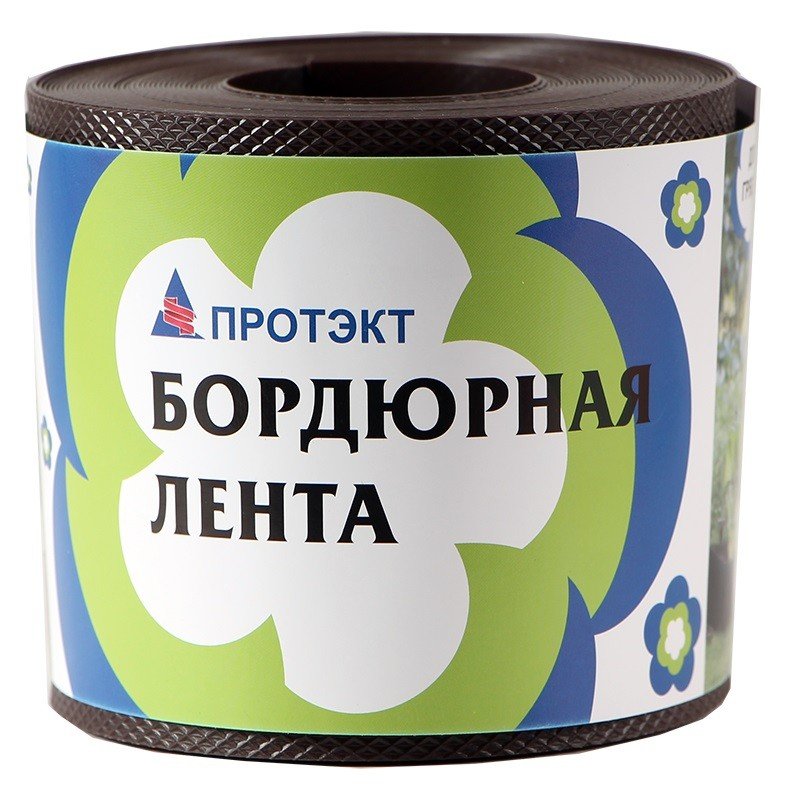 

Лента бордюрная ПРОТЭКТ пластик h10см коричневый рулон 10м (4 шт.)