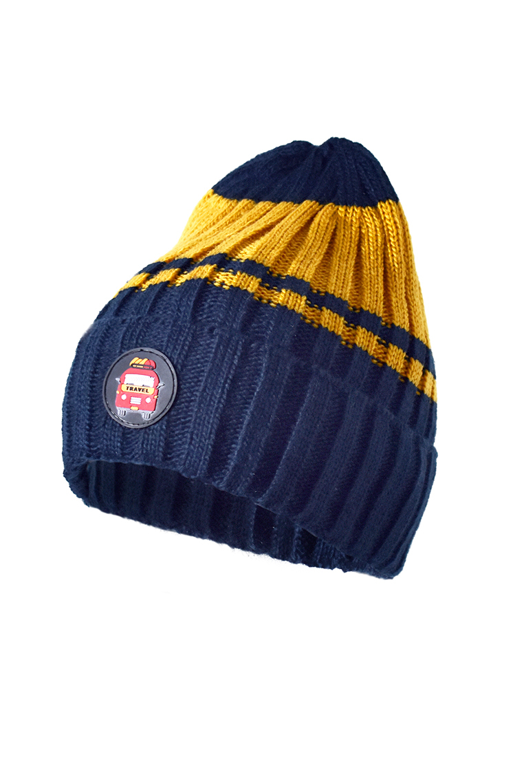

Шапка детская ELFRIO RBH12730/2, синий, желтый, 48-50, RBH12730/2