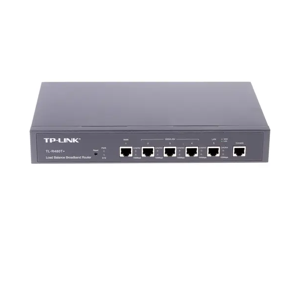 

Маршрутизатор TP-Link TL-R480T+ серый (TL-R480T+), TL-R480T+