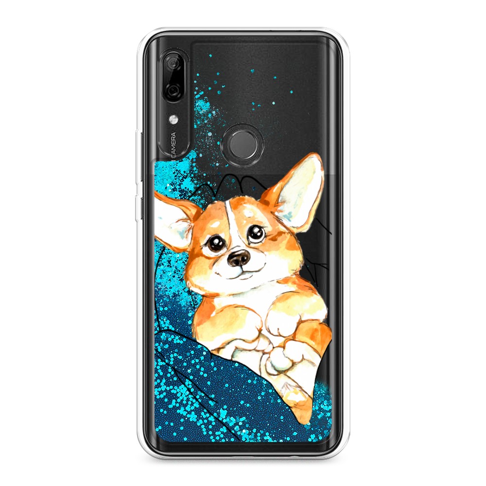 

Чехол Awog на Honor 9X/9X Premium/Huawei P Smart Z/Y9 Prime 2019 "Корги в ладошках", Разноцветный, 69493-1