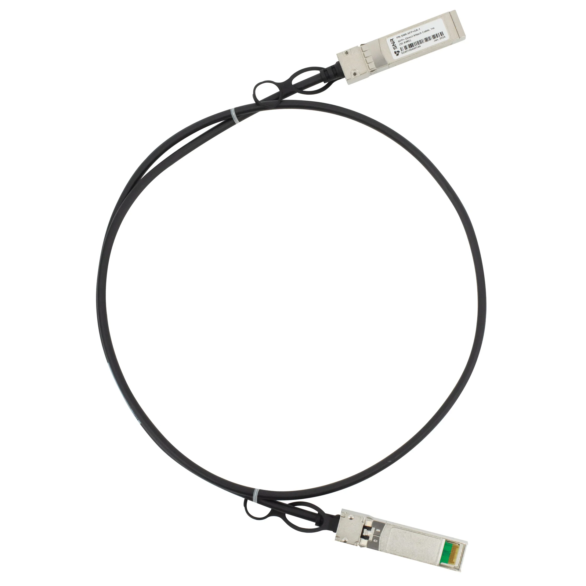 

Оптический SFP трансивер SNR Direct Attached Cable (DAC), дальность до 5м, Серебристый, Direct Attached Cable (DAC), дальность до 5м