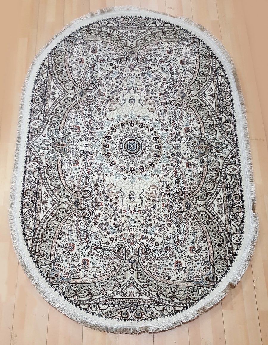 фото Ковер sofia rugs shiraz 0034 овал кремовый 250x350