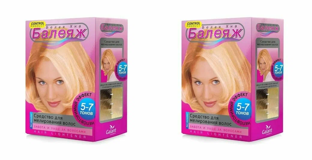

Средство для мелирования Galant Cosmetic Балеяж 2 шт, Балеяж