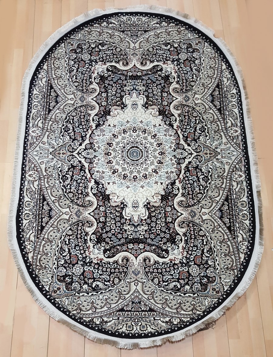 фото Ковер sofia rugs shiraz 0034 овал т.синий 150x230