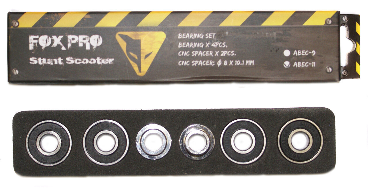 

Комплект подшипников FOX АВЕС 9 4шт, Abec 9