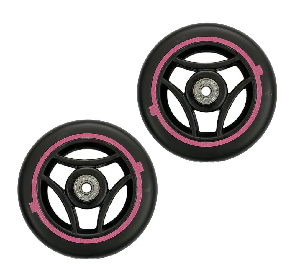 Комплект колес Globber 125 мм OEM NEW розовый