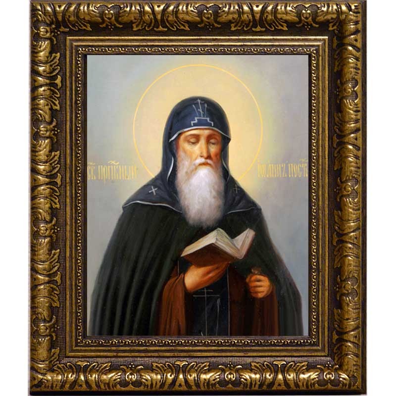 

Иоанн Печерский постник преподобный. Икона на холсте.