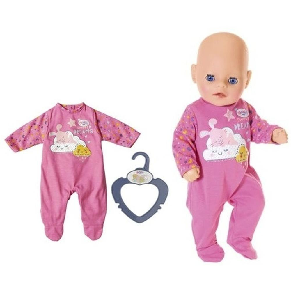 

Одежда Zapf Creation BABY born Ночные комбинезончики 36 см розовый 826-812, 826-812_826812