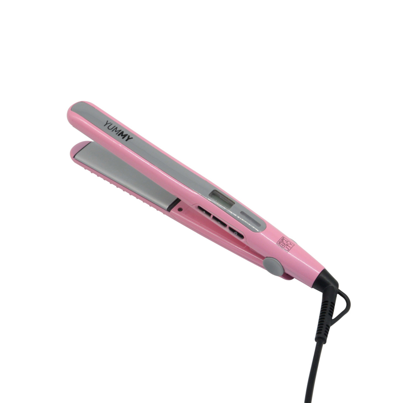 Выпрямитель волос Dewal Beauty HI2070-Pink выпрямитель волос ga ma elegance led keration gi0210 pink gold