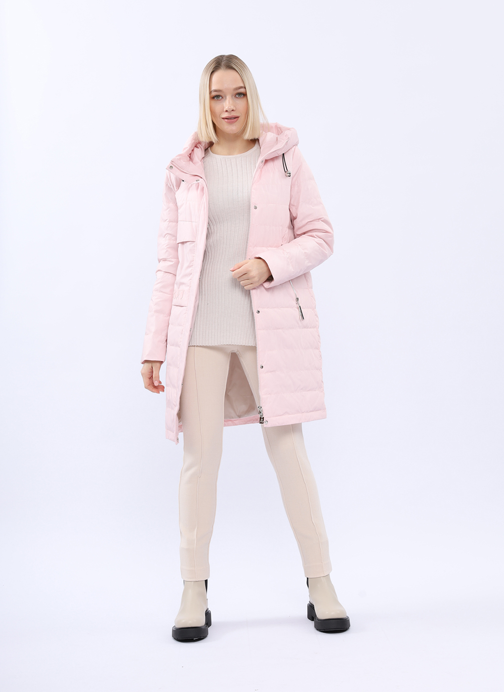 

Куртка женская Britt 60435 бежевая 48 RU, 60435