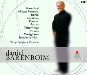 

Hannibal, Berio, Carter, Takemitsu / Daniel Barenboim, 2 CD