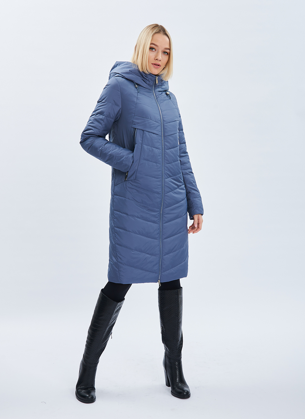

Пальто женское Britt 60439 фиолетовое 46 RU, 60439