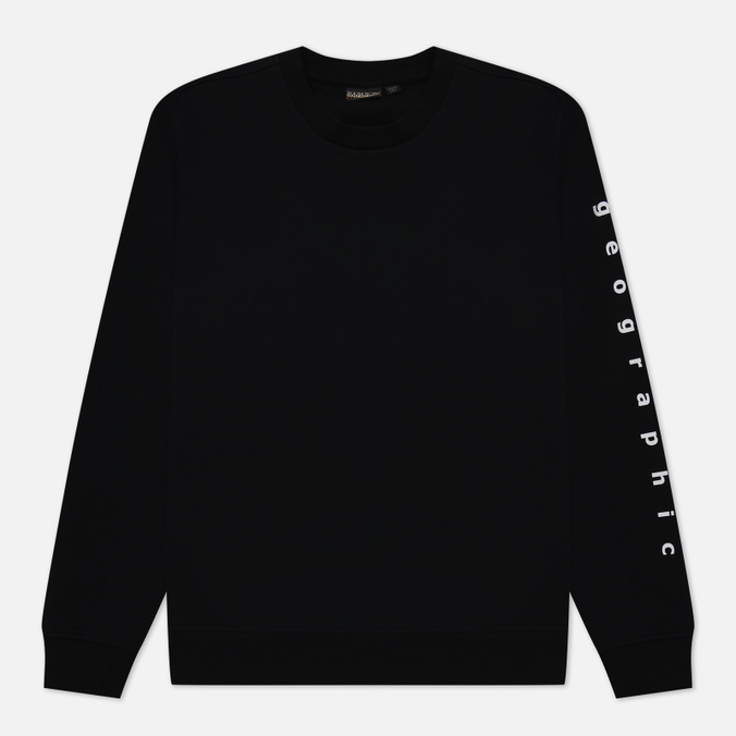 

Мужская толстовка Napapijri Badas Crew Neck чёрный, Размер XXL, Черный, Badas Crew Neck