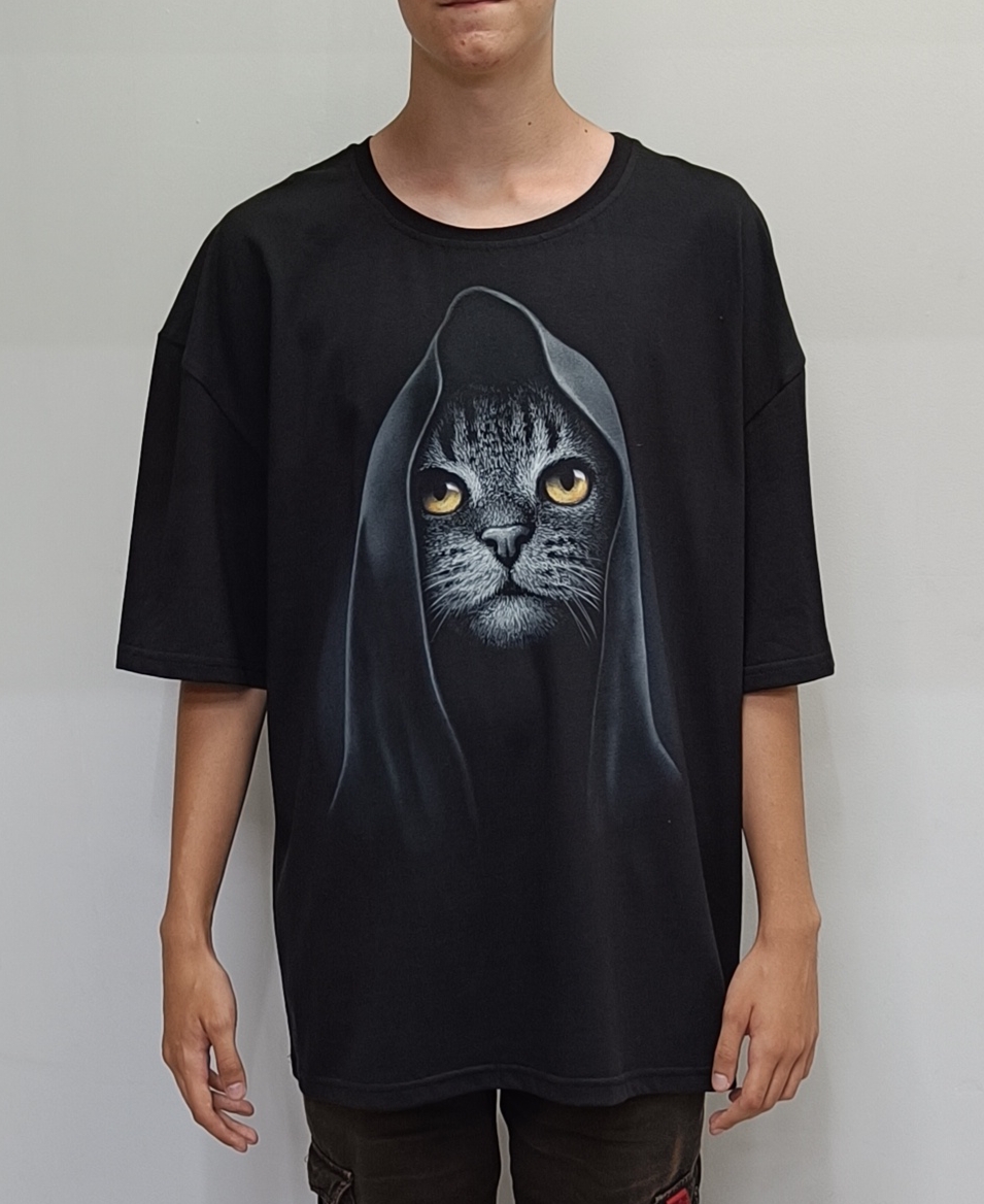 Футболка мужская Good fluro power LIFE IS GOOD черная М