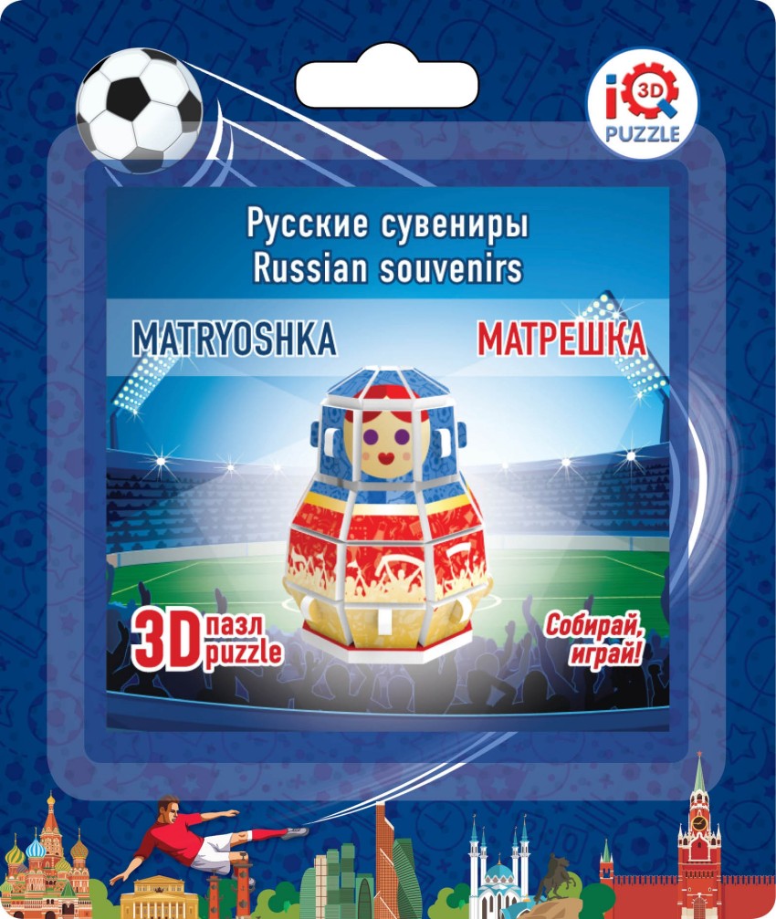 

3D пазл Матрешка 16556
