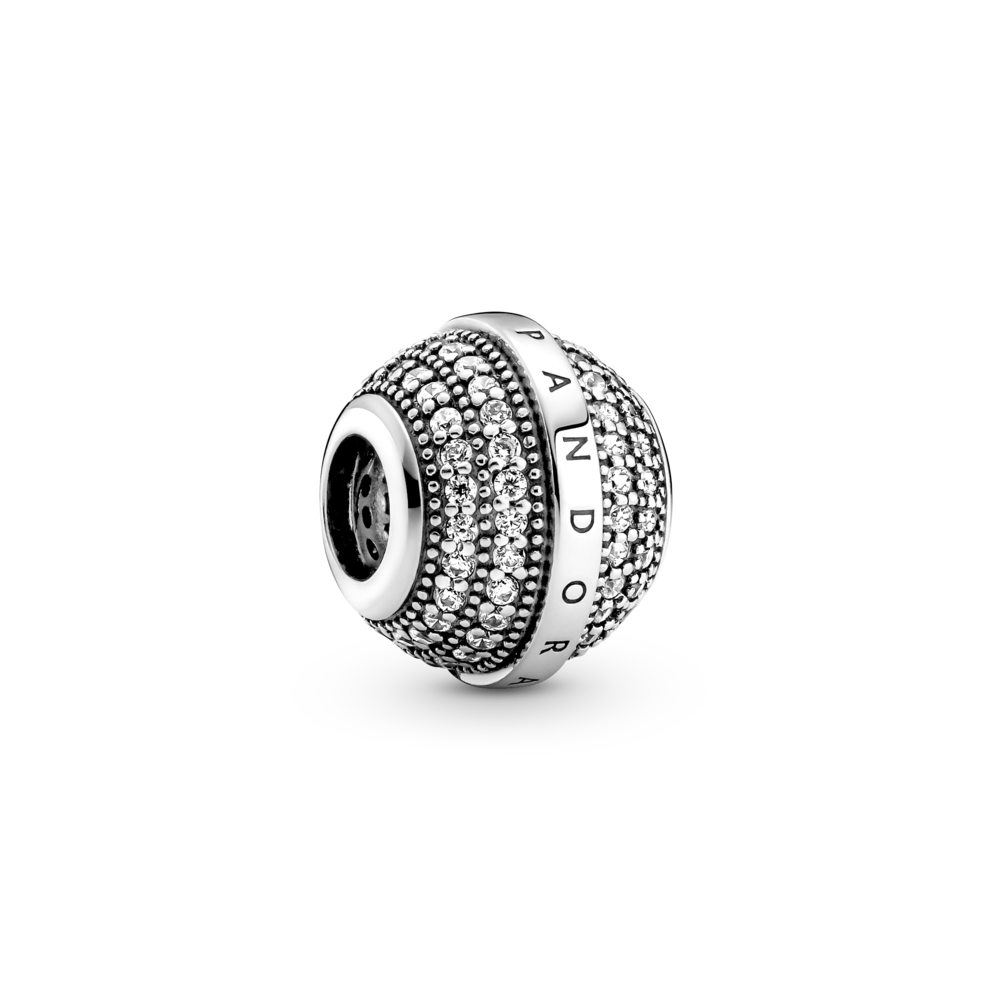 

Шарм из серебра с фианитом Pandora 799489C01, 799489C01