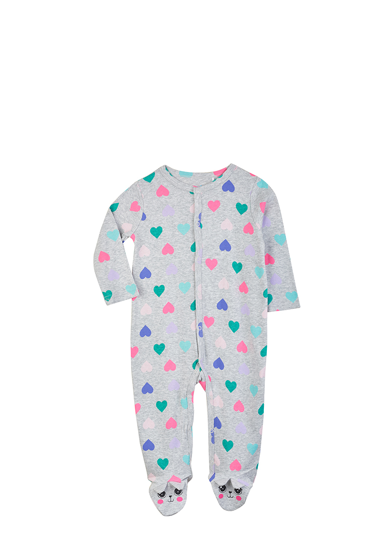 фото Комбинезон детский kari baby ss22b02500401 цв. светло-серый р. 80