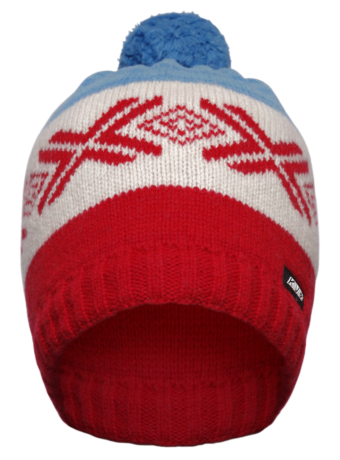 

Шапка KV+ Hat Vento 23A08, 104, Белый;голубой;красный