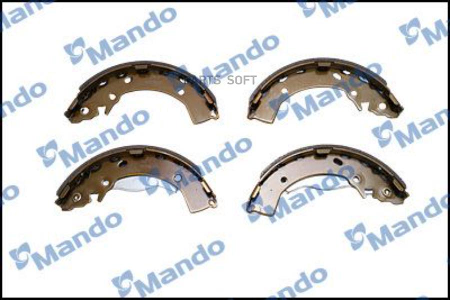 

Тормозные колодки Mando задние MLH17, MLH17