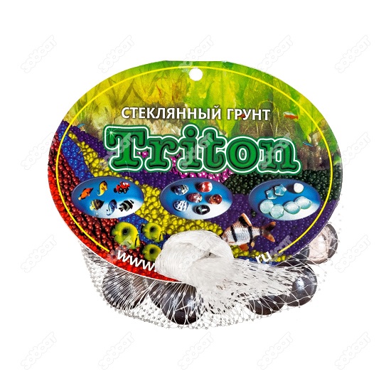 

Грунт для аквариума Triton №39 стеклянный, круглый, серебристый, 50 шт, 57841