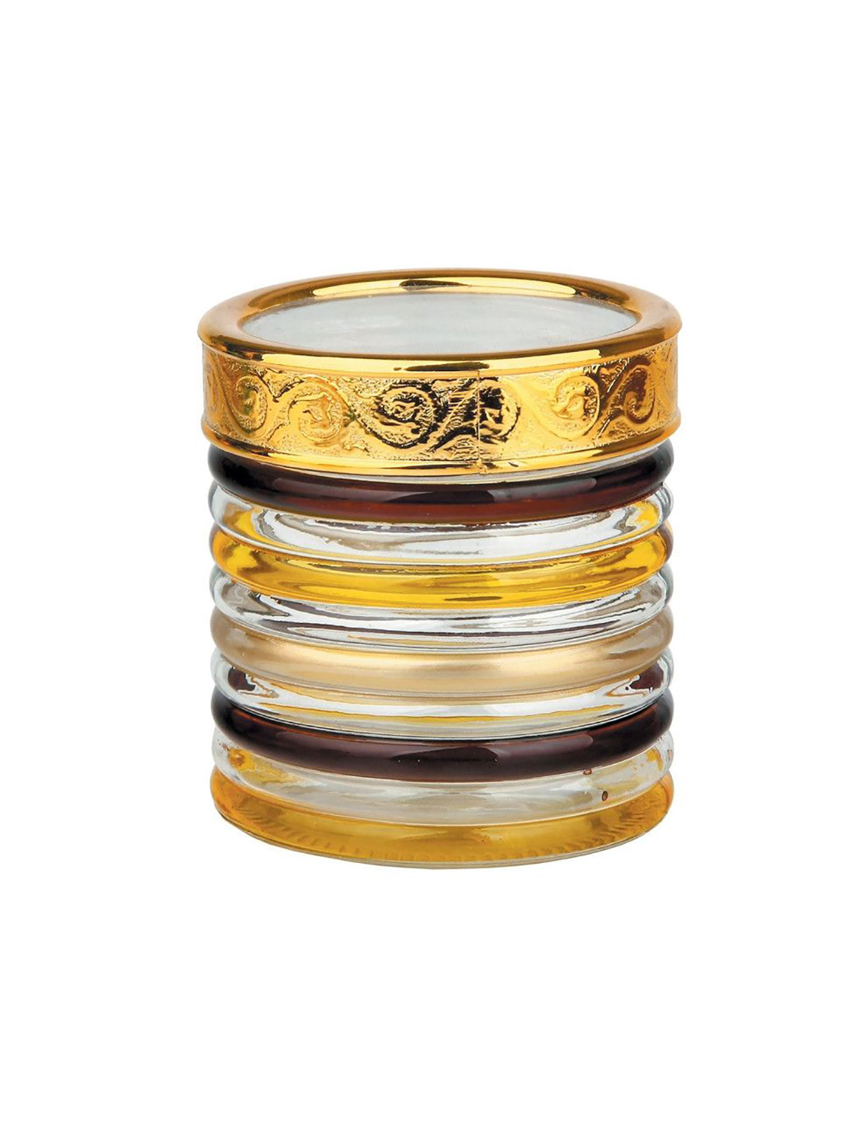 

Банка с крышкой для хранения стеклянная 0,85 л, Bohmann, 01333BHG, Золотистый