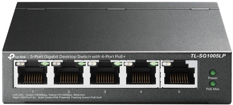 Коммутатор TP-Link TL-SG1005LP