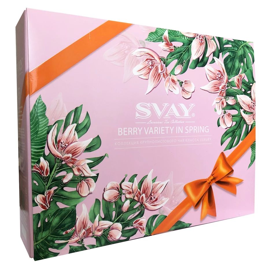 

Чай Svay Berry Variety In Spring, ассорти, 8 видов, 48 пирамидок