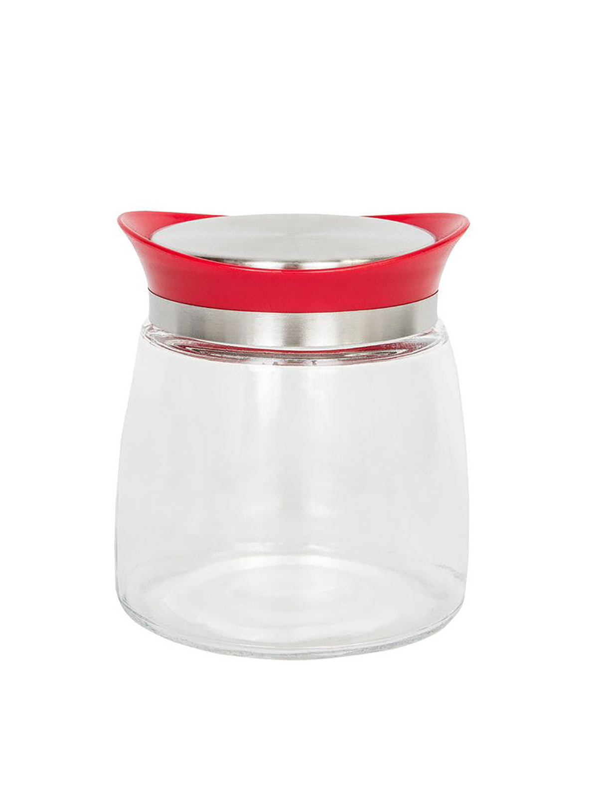 

Банка с крышкой для хранения стеклянная 0,85 л, Bohmann, 01341BHG, Прозрачный