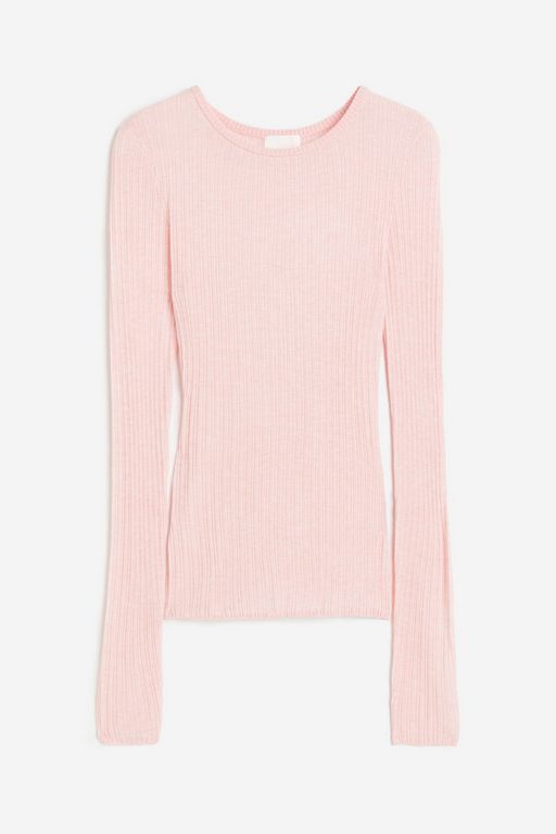 

Джемпер женский H&M 1219882 розовый XS, 1219882