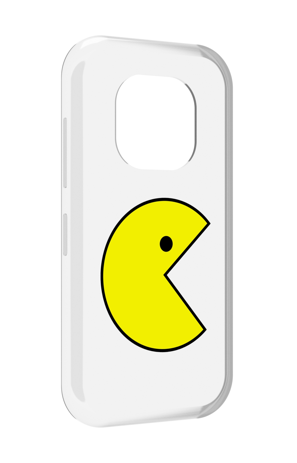 

Чехол задняя-панель-накладка-бампер MyPads pacman для Doogee V20 противоударный, Прозрачный, Tocco