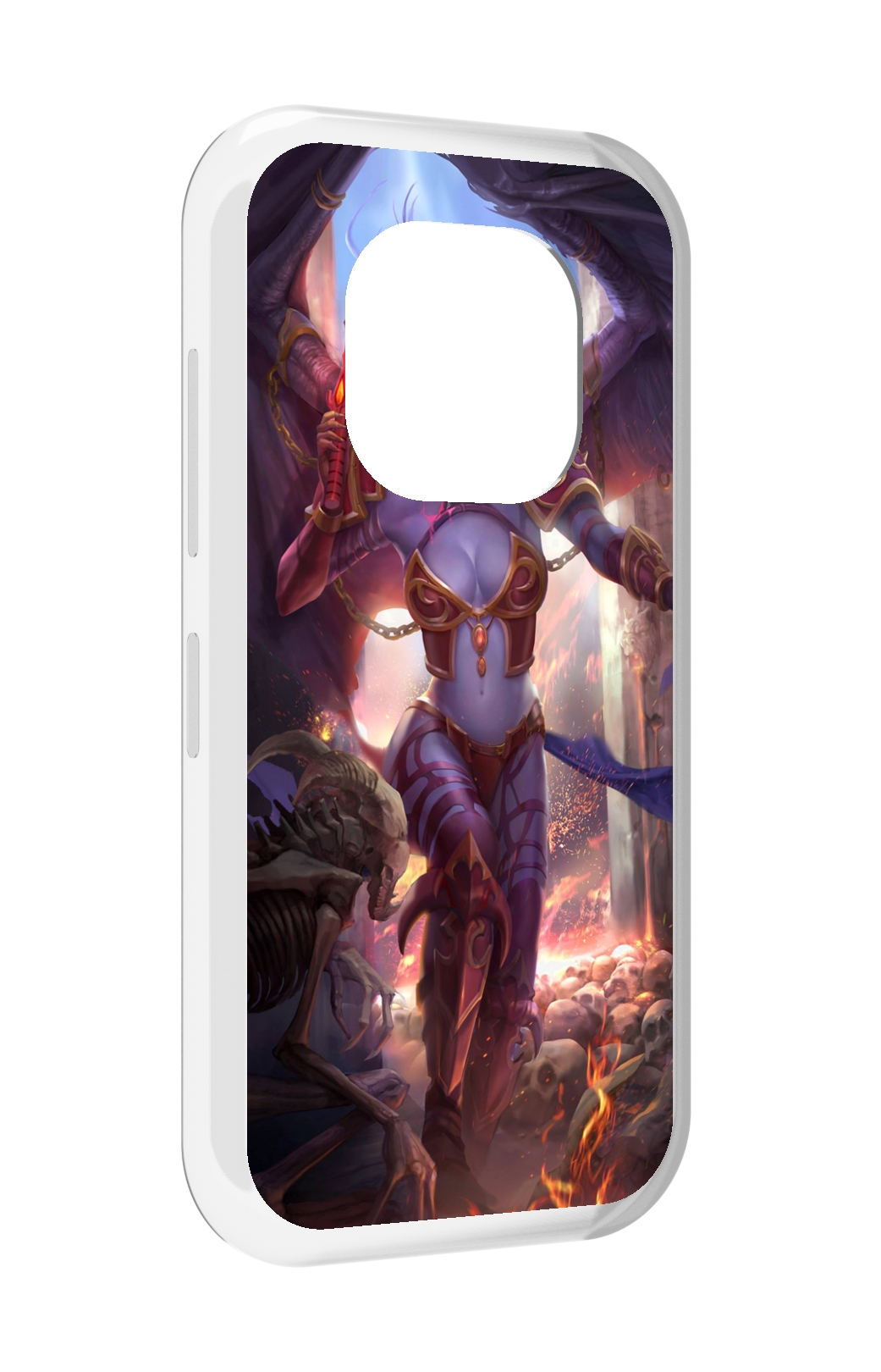 

Чехол MyPads queen of pain dota 2 для Doogee V20, Прозрачный, Tocco