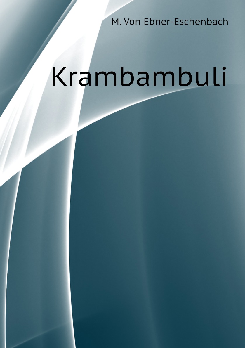 

Krambambuli