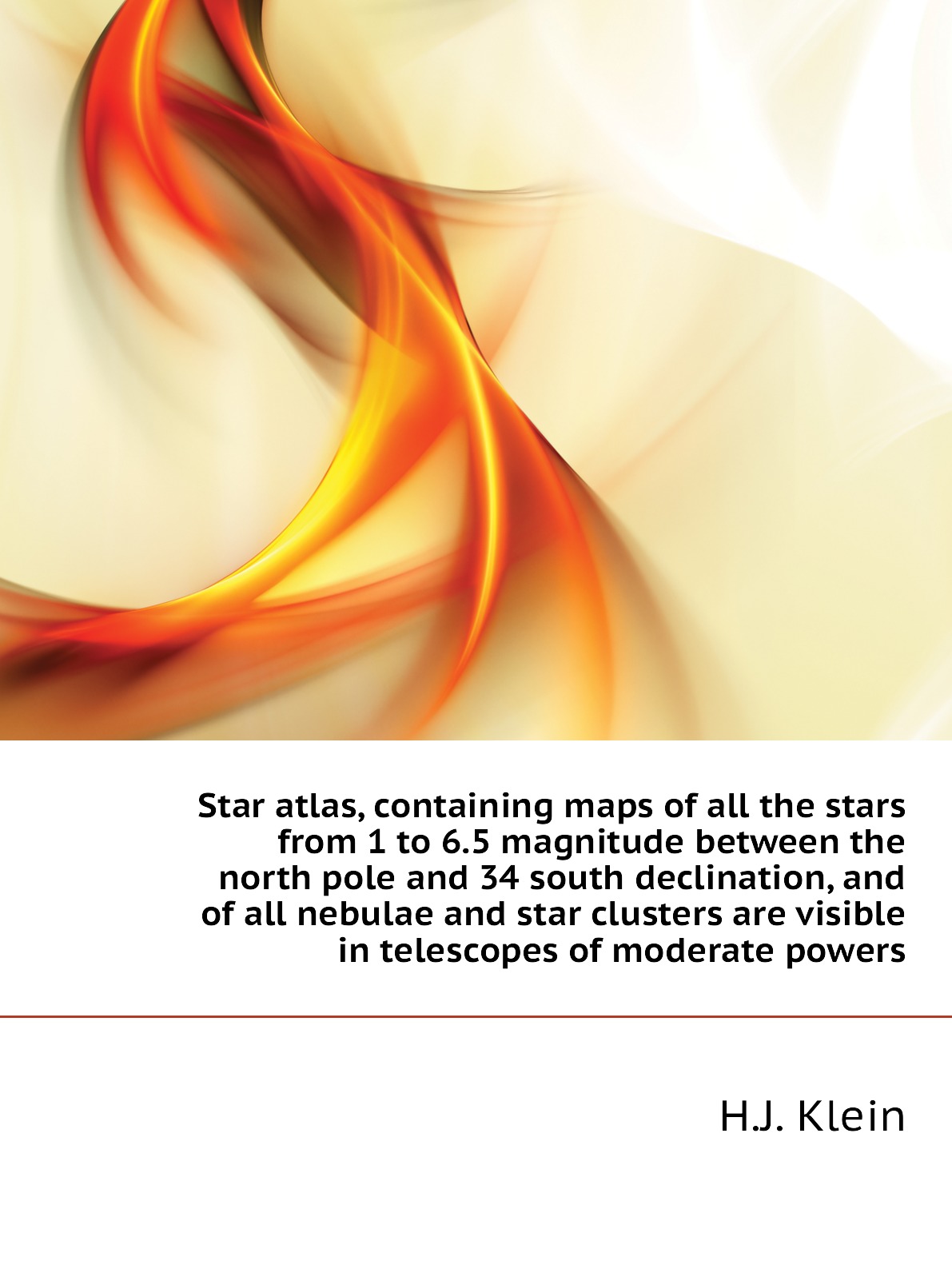 

Star atlas, containing maps of all the stars from 1 to 6.5 magnitude