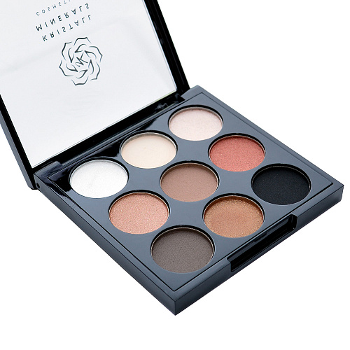 Kristall Minerals Cosmetics, С801 Палетка теней, 7.2 г