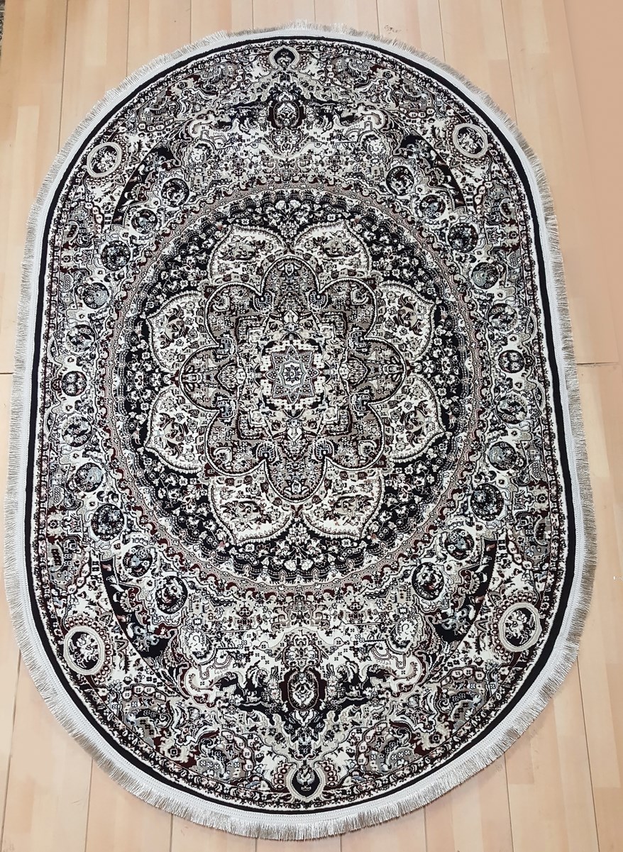 фото Ковер sofia rugs shiraz 0035 овал т.синий 150x230