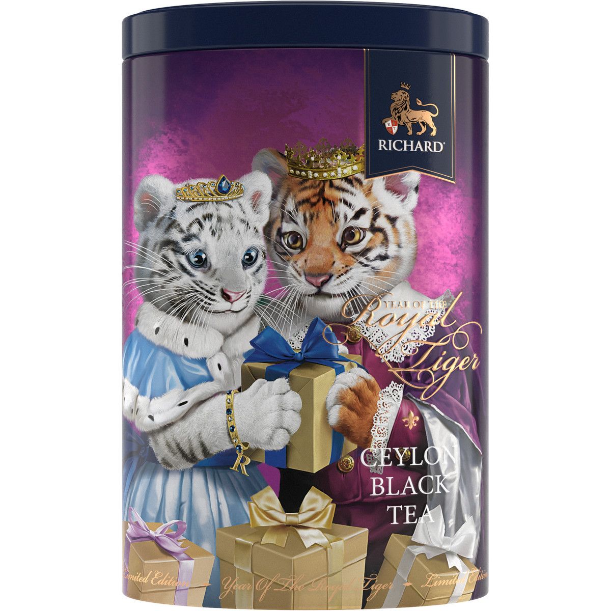 

Чай черный Richard "Year Of The Royal Tiger | Тигрята", крупнолистовой, 80 г