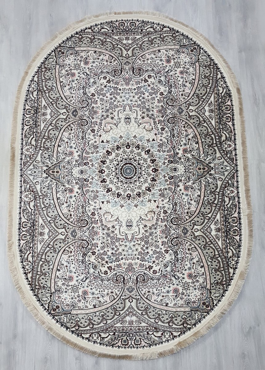 фото Ковер sofia rugs shiraz 0057a овал кремовый 120x180