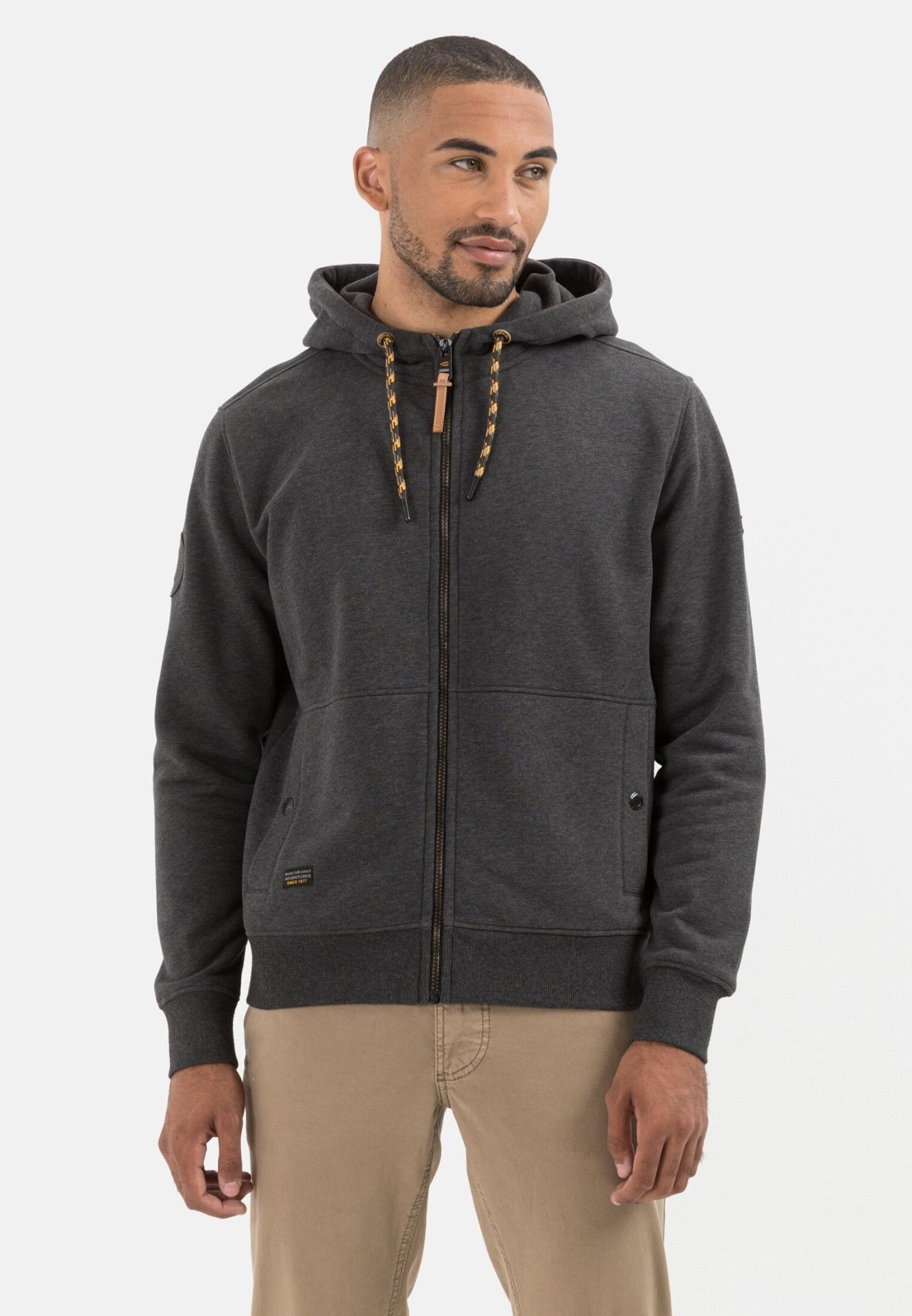 

Толстовка мужская Camel Active 409401-8W11 серая M, 409401-8W11