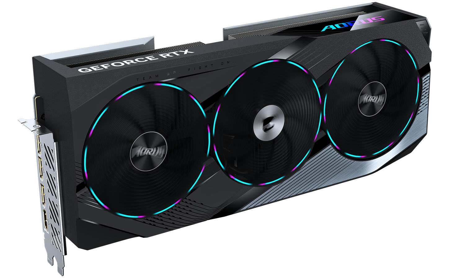

Видеокарта GIGABYTE NVIDIA RTX 4070 Ti SUPER AORUS MASTER (GV-N407TSAORUS M-16GD), Серый, RTX 4070 Ti SUPER AORUS MASTER